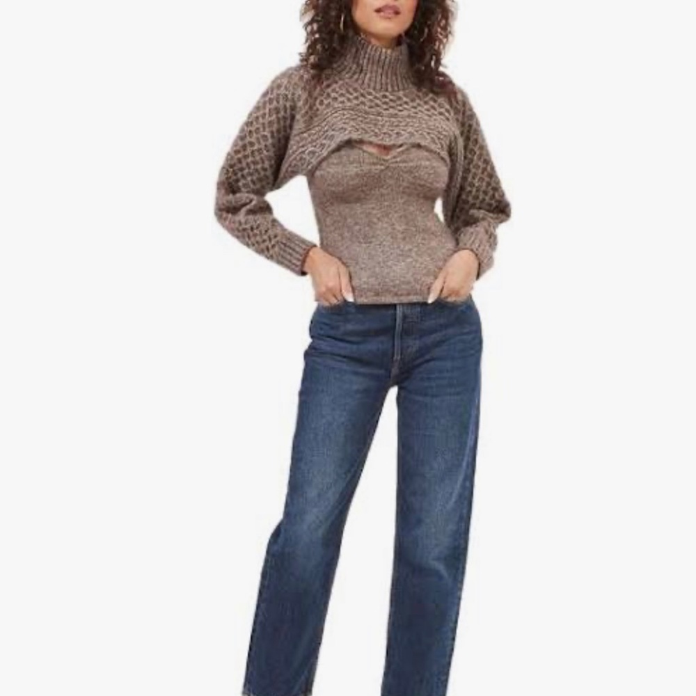 Astr the Label two piece sweater set NWT